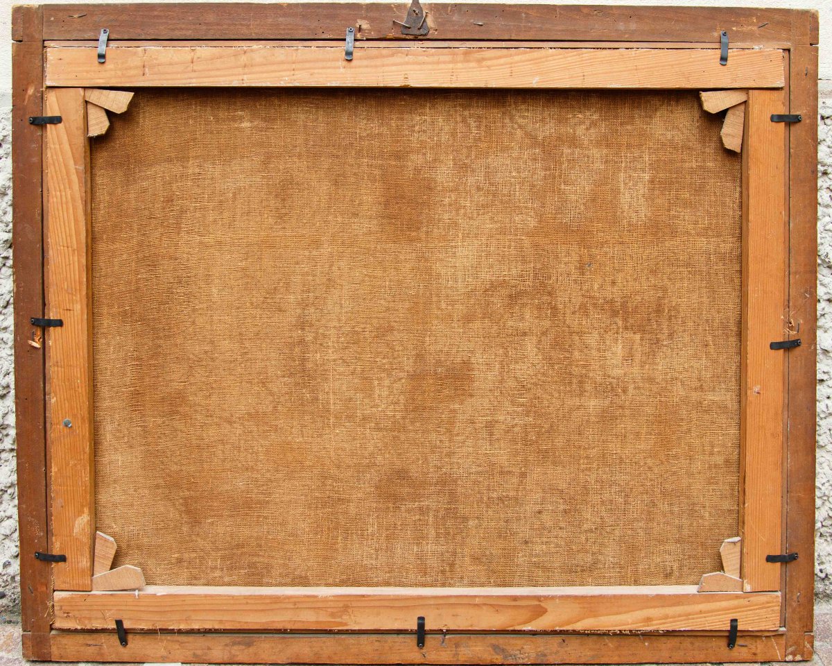 Pittore veneto della prima metà del XVIII secolo, Madonna del latte e San Giuseppe-photo-3