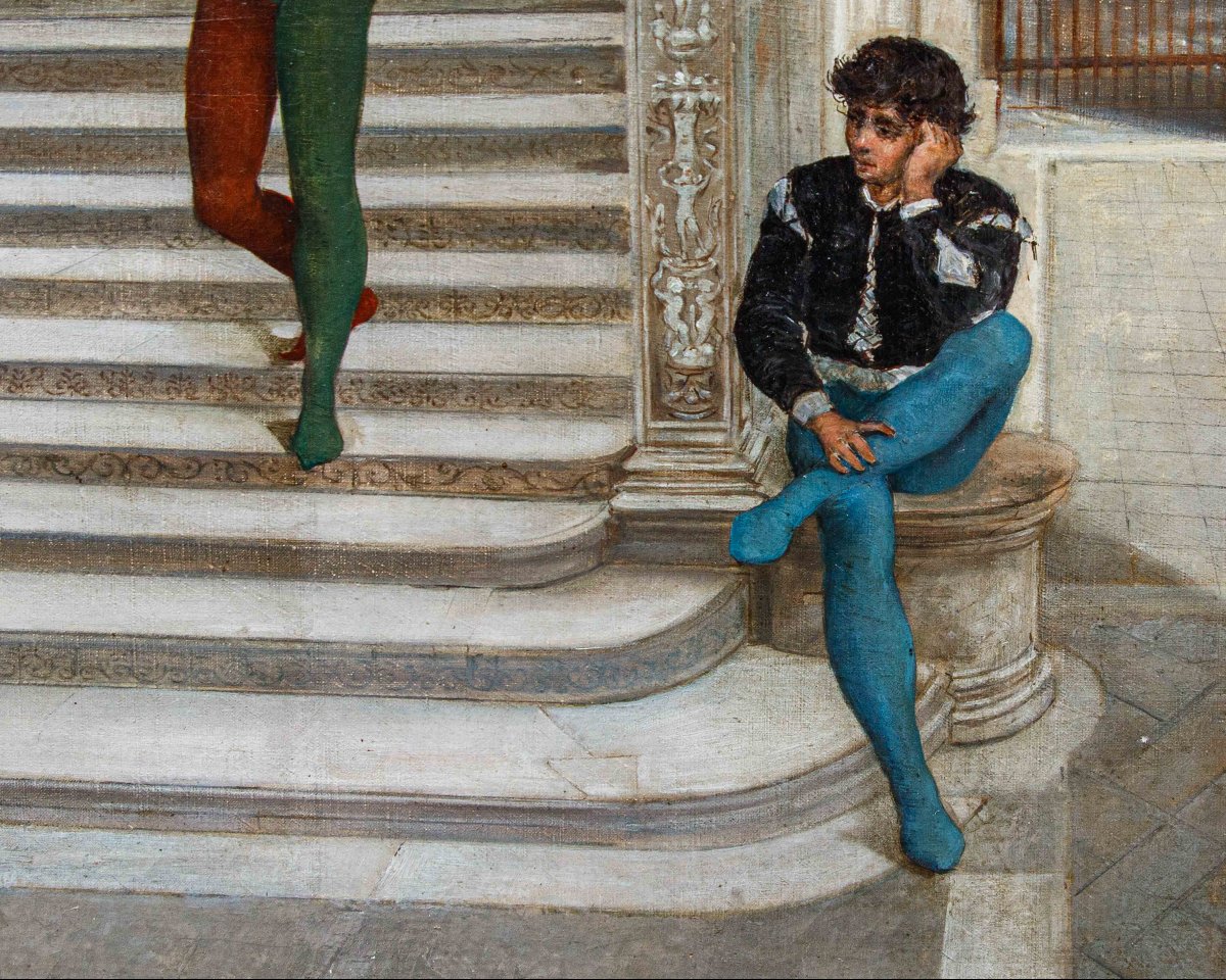 XIX secolo, La Scala dei Giganti del Palazzo Ducale di Venezia-photo-1