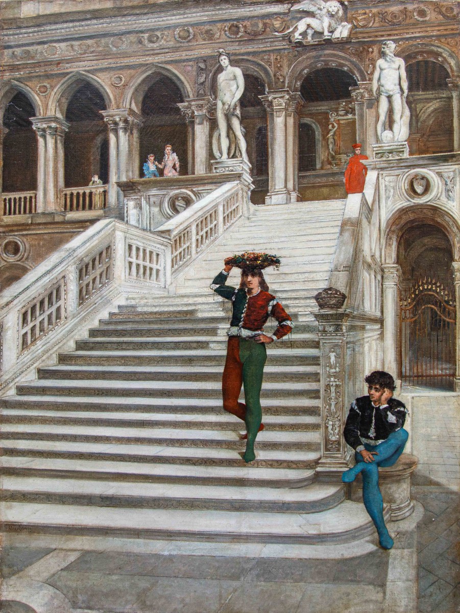 XIX secolo, La Scala dei Giganti del Palazzo Ducale di Venezia