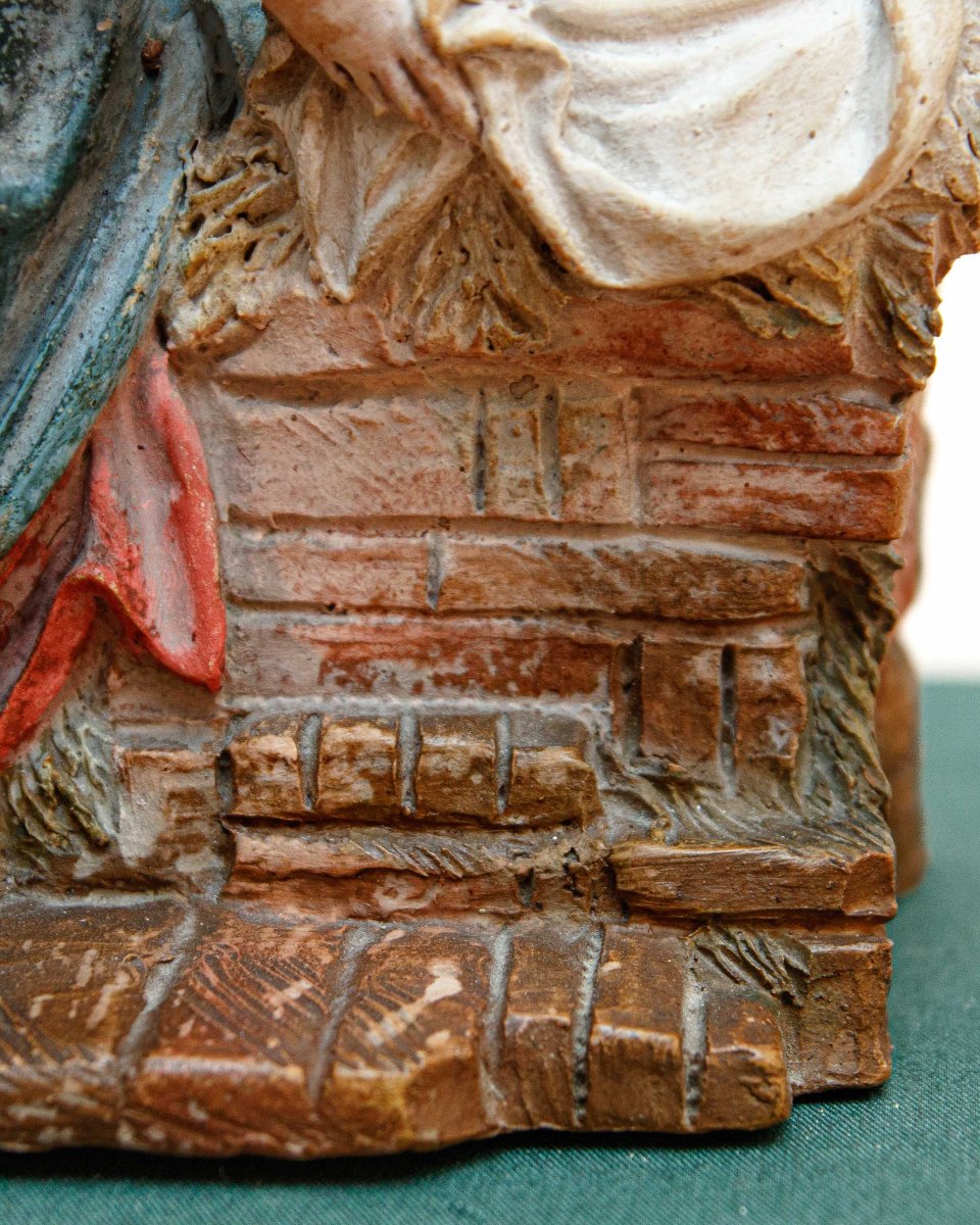 XVIII, Scuola emiliana, Vergine col Bambino-photo-3