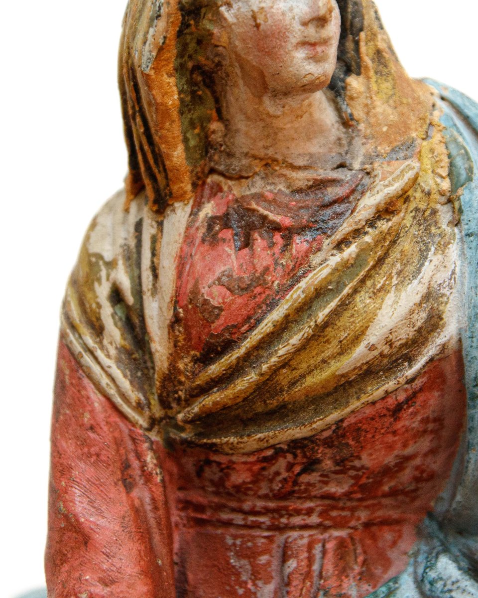 XVIII, Scuola emiliana, Vergine col Bambino-photo-4