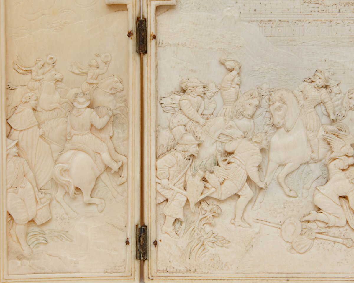 XIX secolo, Scena di caccia dei Reali di Francia-photo-1