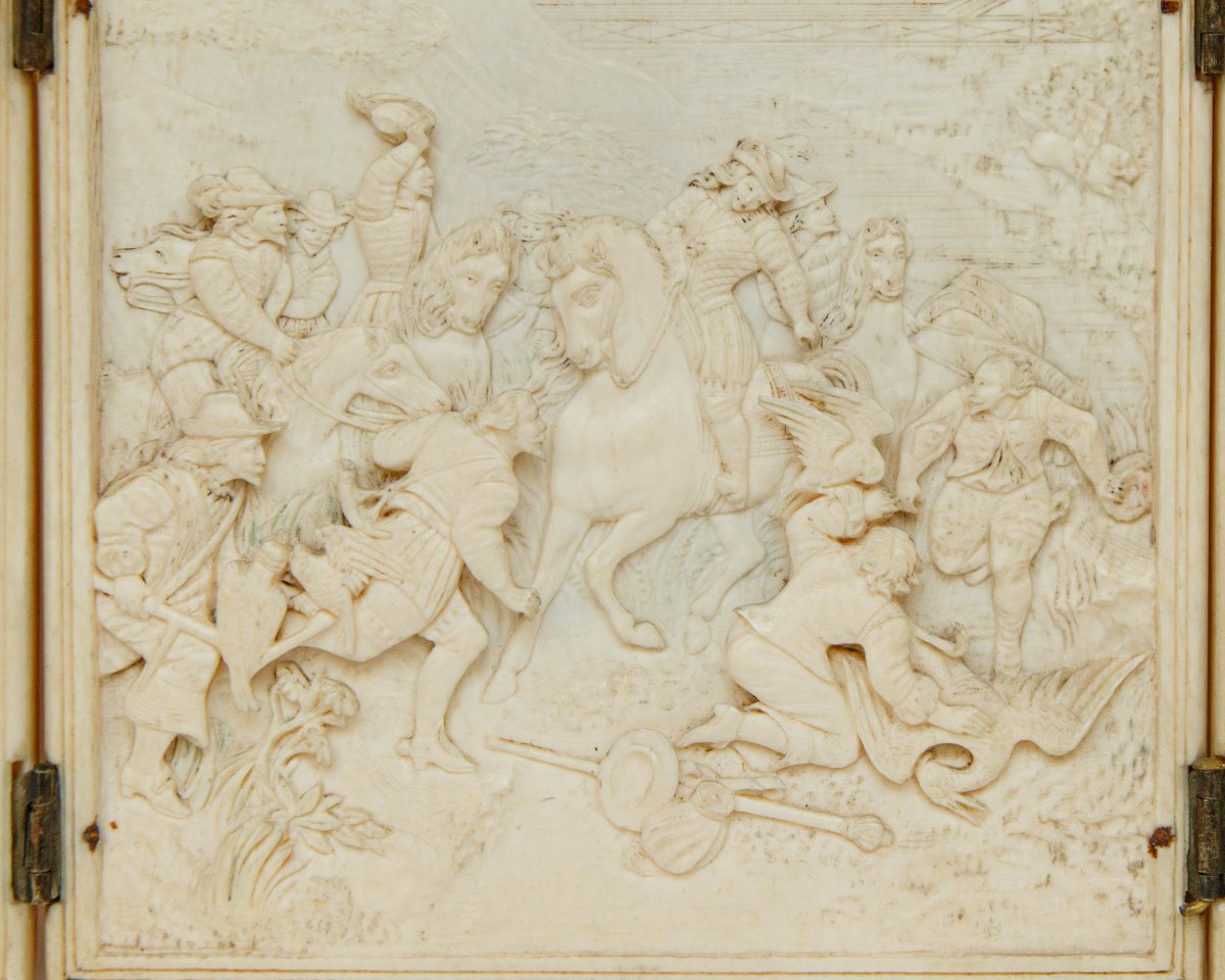 XIX secolo, Scena di caccia dei Reali di Francia-photo-2