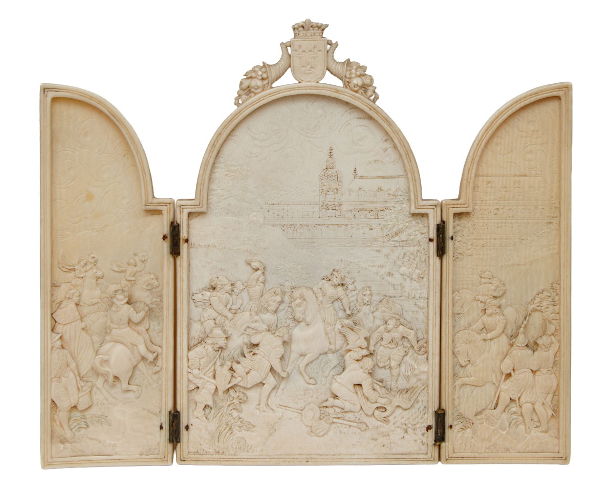 XIX secolo, Scena di caccia dei Reali di Francia