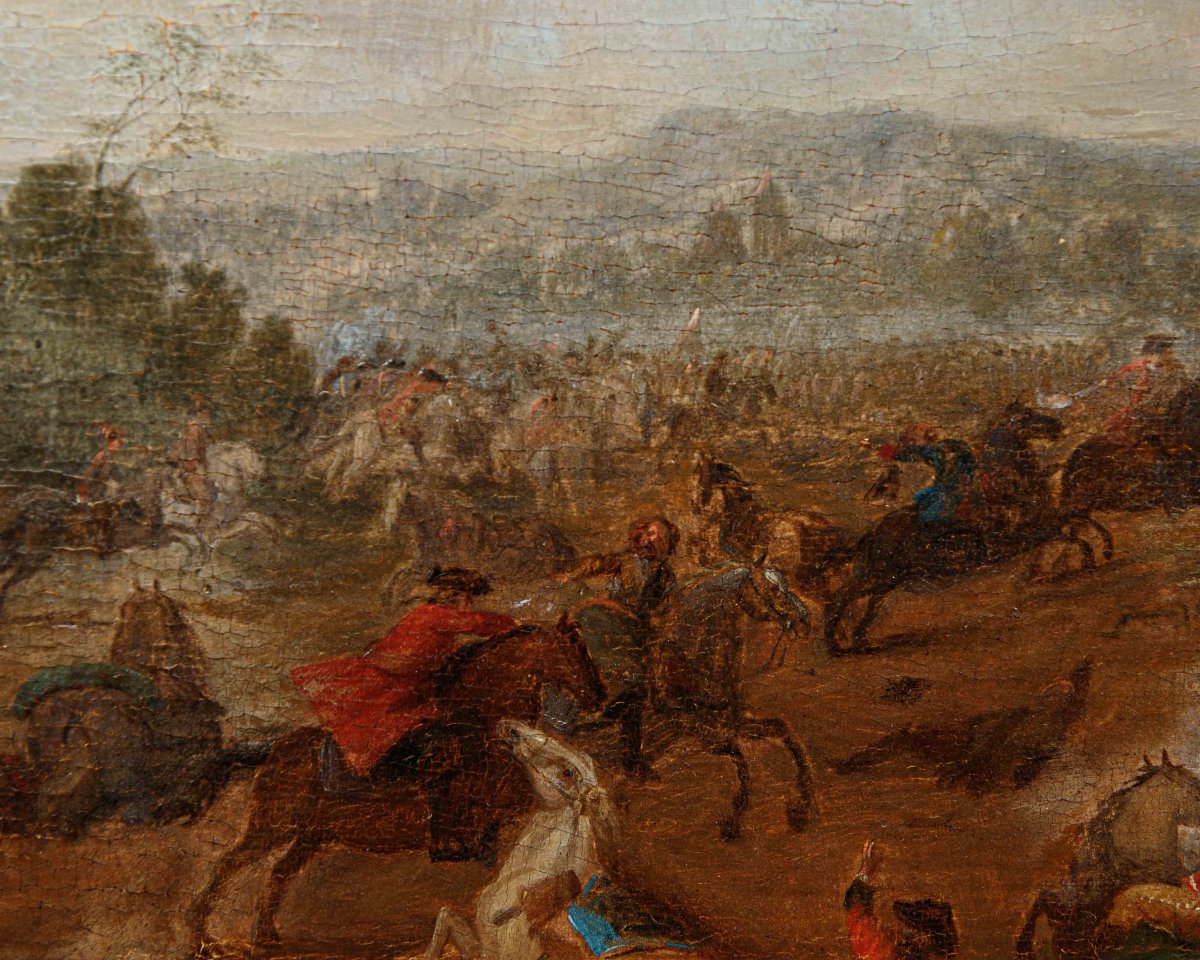 Karel Breydel, detto il Cavaliere di Anversa, Scena di battaglia con cavalieri-photo-2