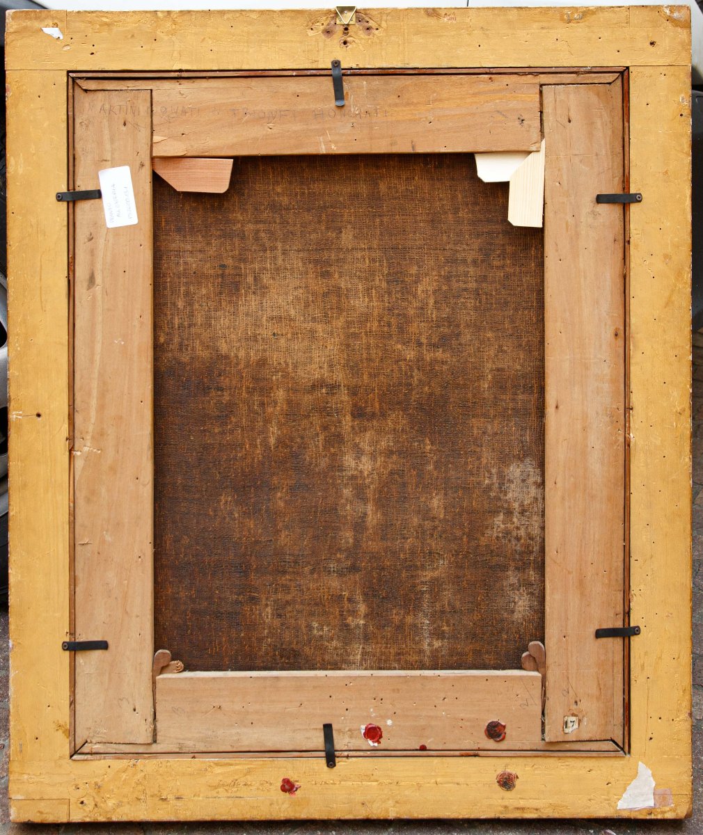 Giacomo Francesco Cipper, detto il Todeschini, Scena di osteria con suonatore di zampogna-photo-2