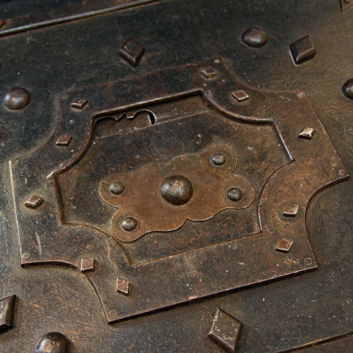 XVII secolo Forziere Cassaforte-photo-1