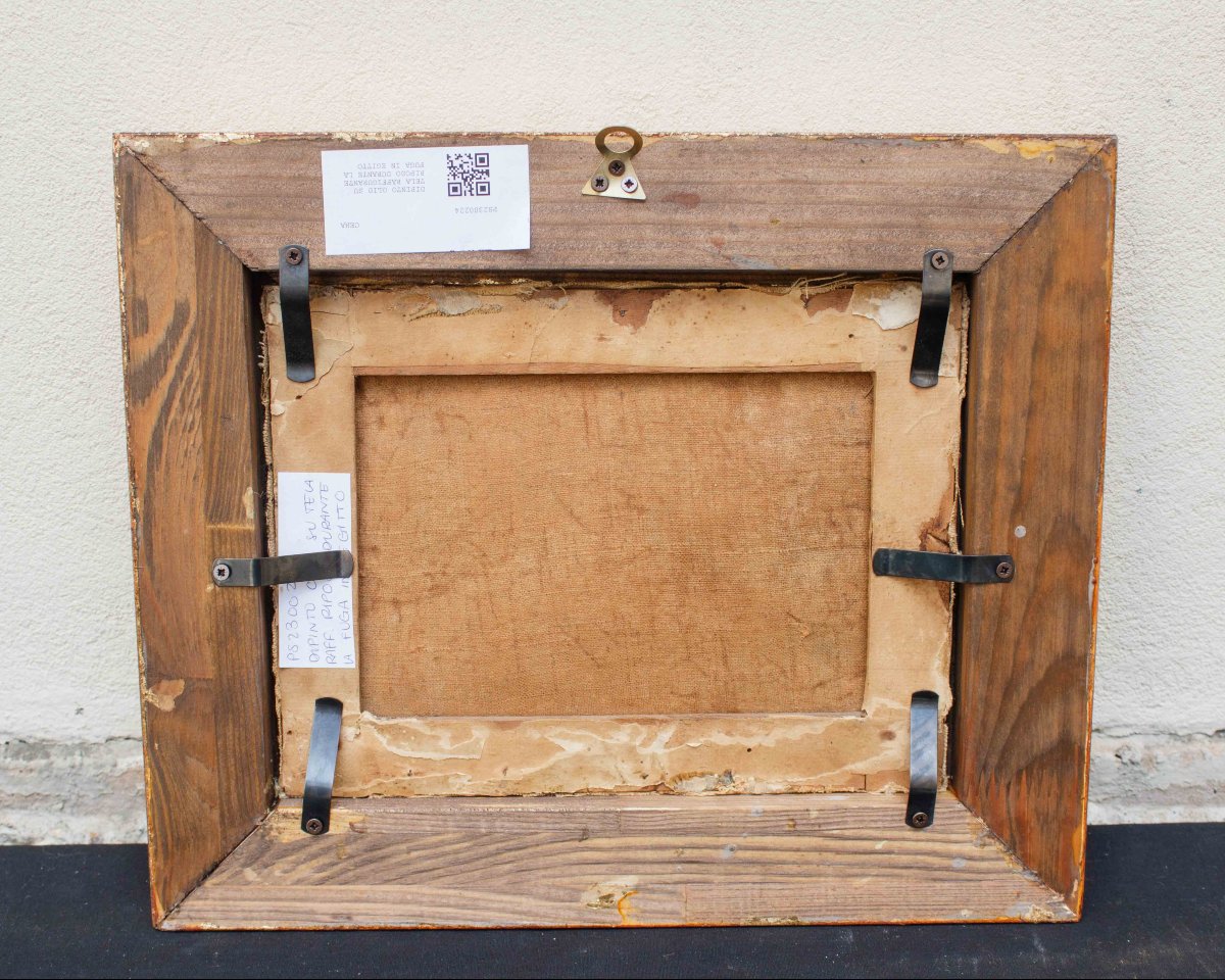 Scuola Emiliana, XVIII secolo, Riposo dalla fuga in Egitto-photo-3