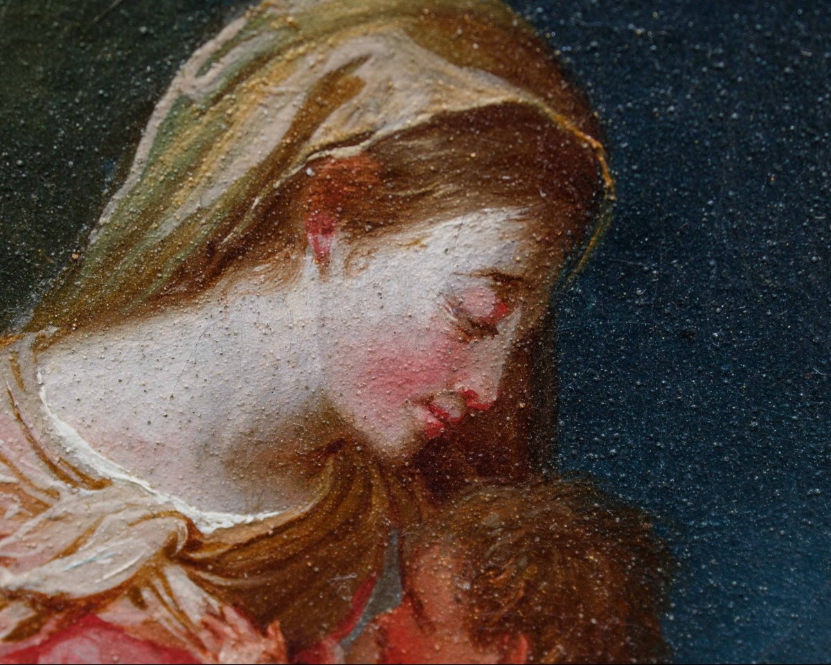 Scuola Emiliana, XVIII secolo, Riposo dalla fuga in Egitto-photo-5