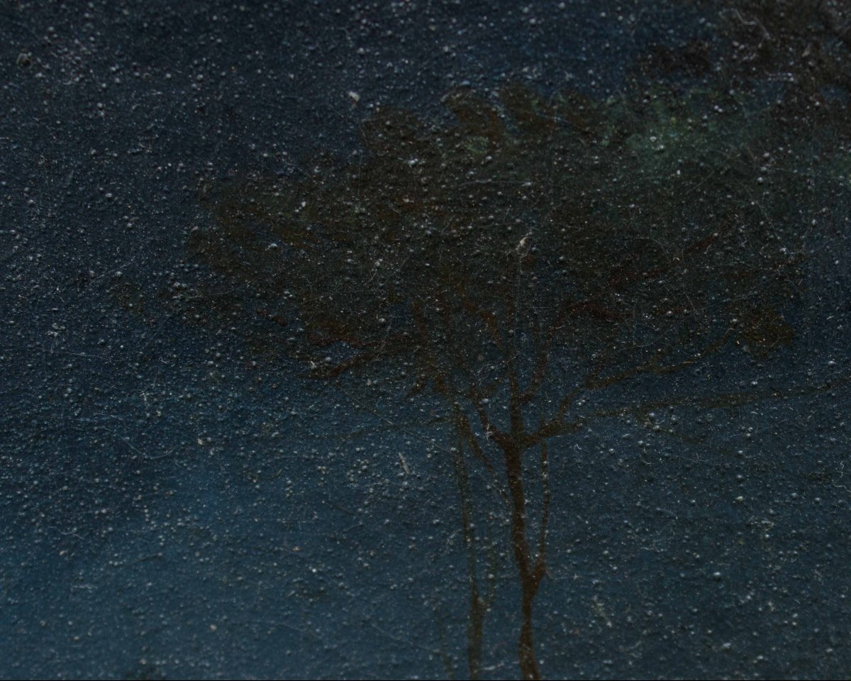 Scuola Emiliana, XVIII secolo, Riposo dalla fuga in Egitto-photo-7