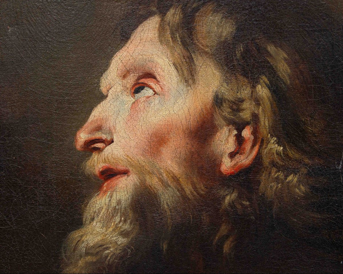 Bottega di Peter Paul Rubens (Siegen, 1577 – Anversa, 1640), San Girolamo in estasi-photo-4