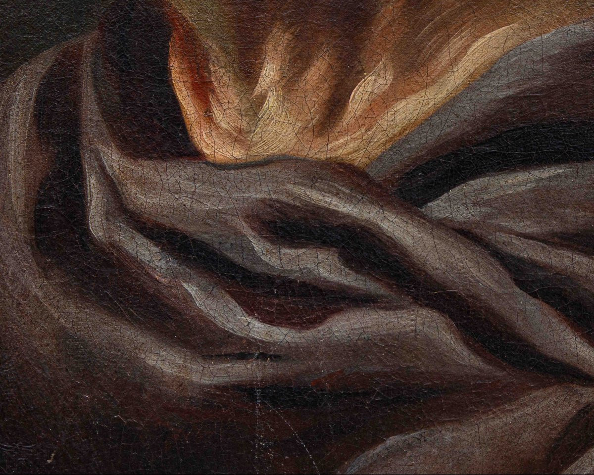 Bottega di Peter Paul Rubens (Siegen, 1577 – Anversa, 1640), San Girolamo in estasi-photo-1