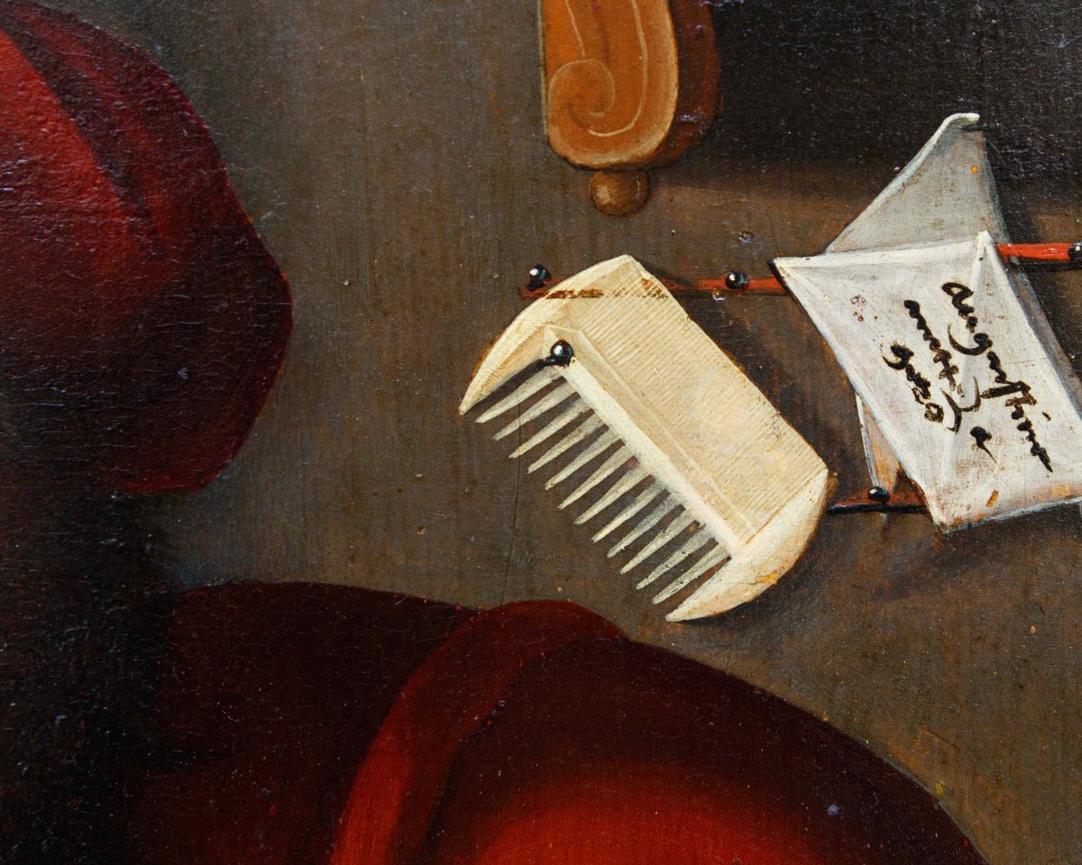 Bottega di Marinus van Reymerswaele (Reimerswaal, 1490 ca.– 1546), San Girolamo nello studio-photo-1