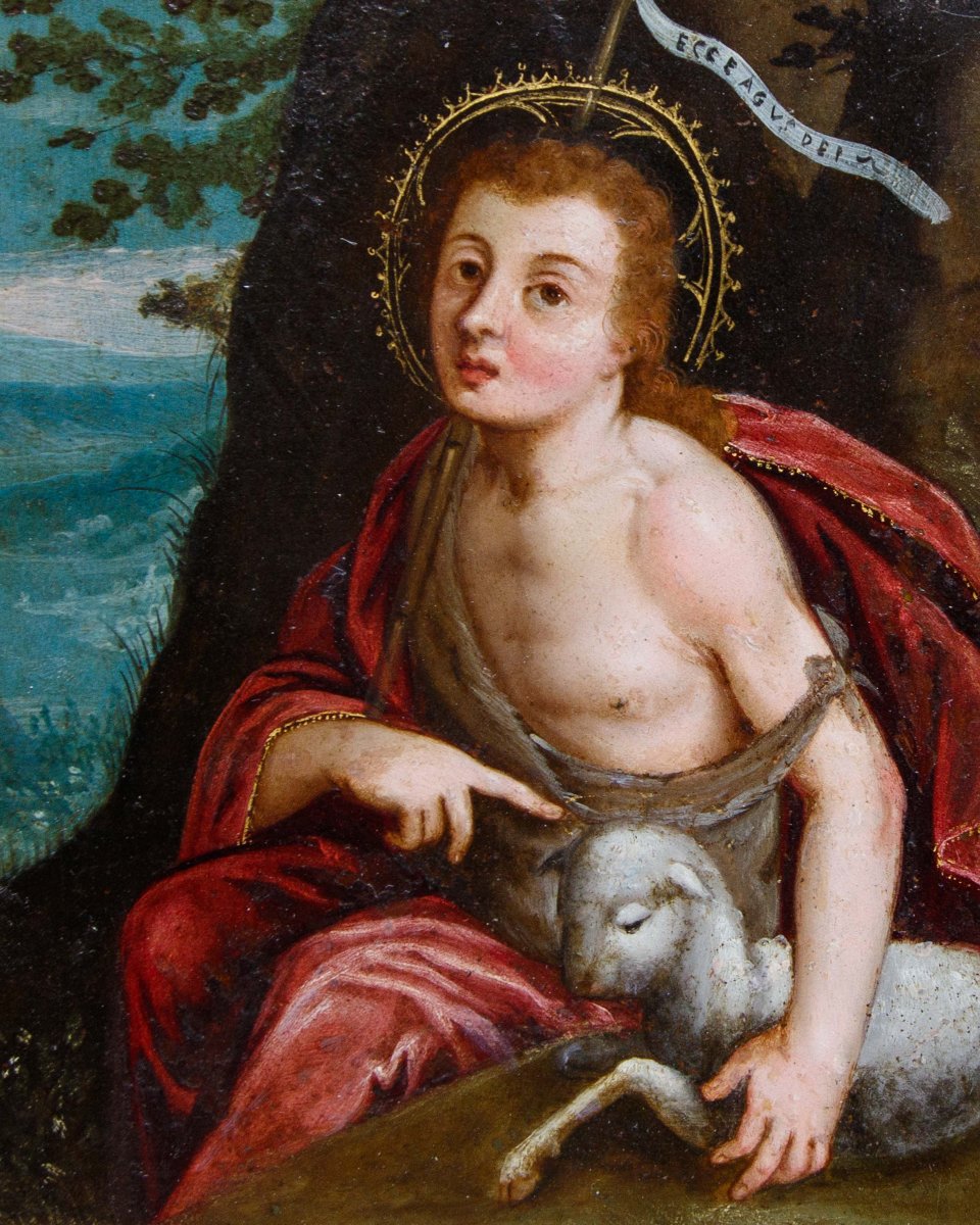 Seguace di Jan Soens ('s-Hertogenbosch, 1547 o 1548 – Parma, 1611), Ecce Agnus Dei-photo-2