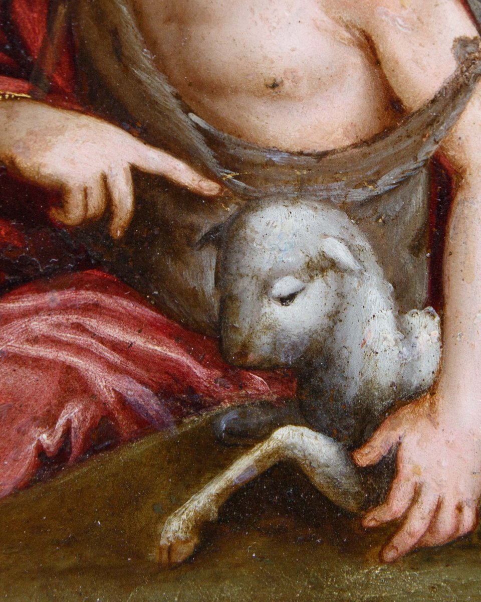 Seguace di Jan Soens ('s-Hertogenbosch, 1547 o 1548 – Parma, 1611), Ecce Agnus Dei-photo-3