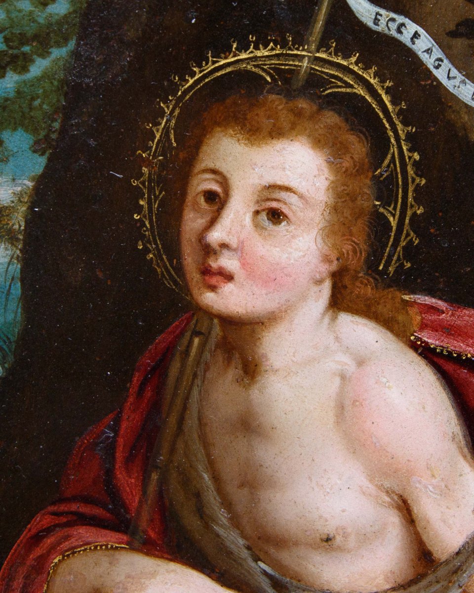 Seguace di Jan Soens ('s-Hertogenbosch, 1547 o 1548 – Parma, 1611), Ecce Agnus Dei-photo-4