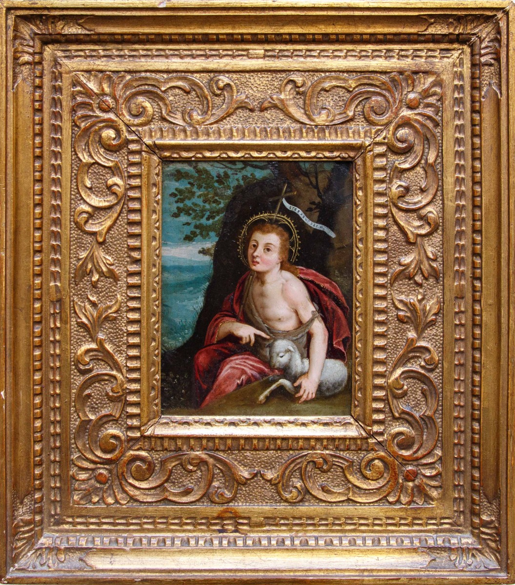 Seguace di Jan Soens ('s-Hertogenbosch, 1547 o 1548 – Parma, 1611), Ecce Agnus Dei