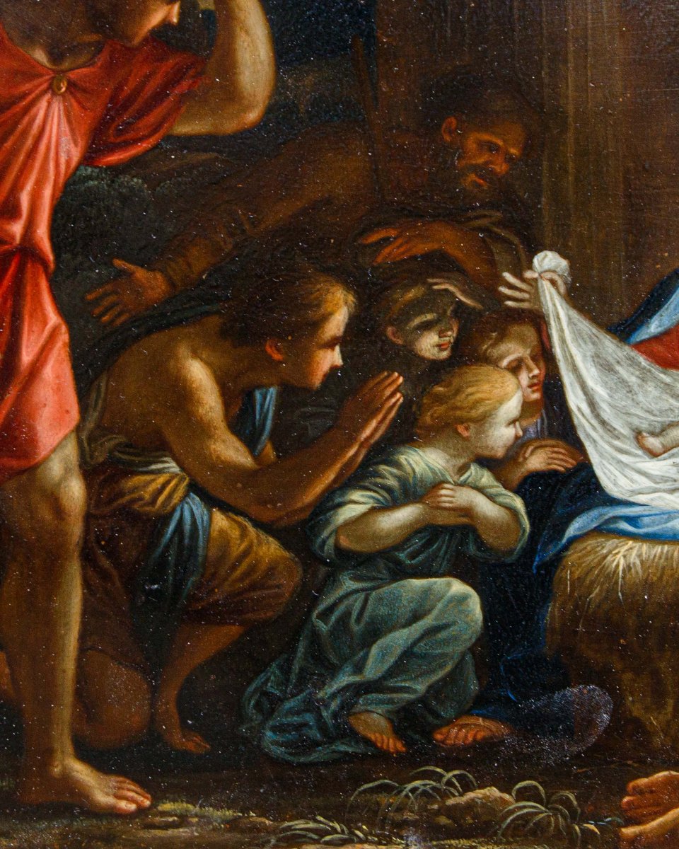 Ludovico Giminiani, (Roma, 1643-Zagarolo, 1697), Adorazione dei Pastori-photo-8