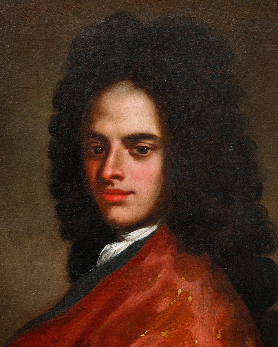 Sebastiano Bombelli (Udine, 1635 – Venezia, 1719), attr., Ritratto di gentiluomo-photo-1