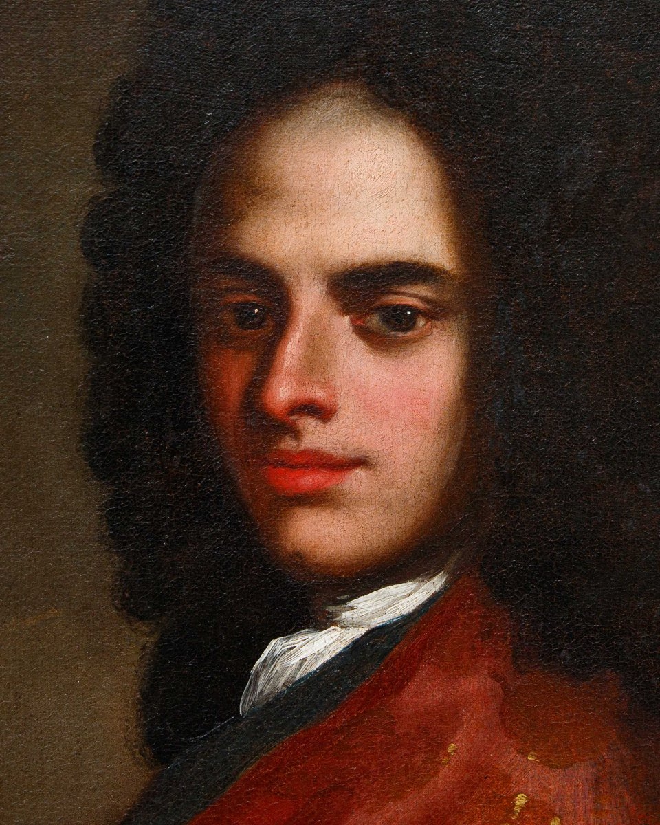 Sebastiano Bombelli (Udine, 1635 – Venezia, 1719), attr., Ritratto di gentiluomo-photo-2