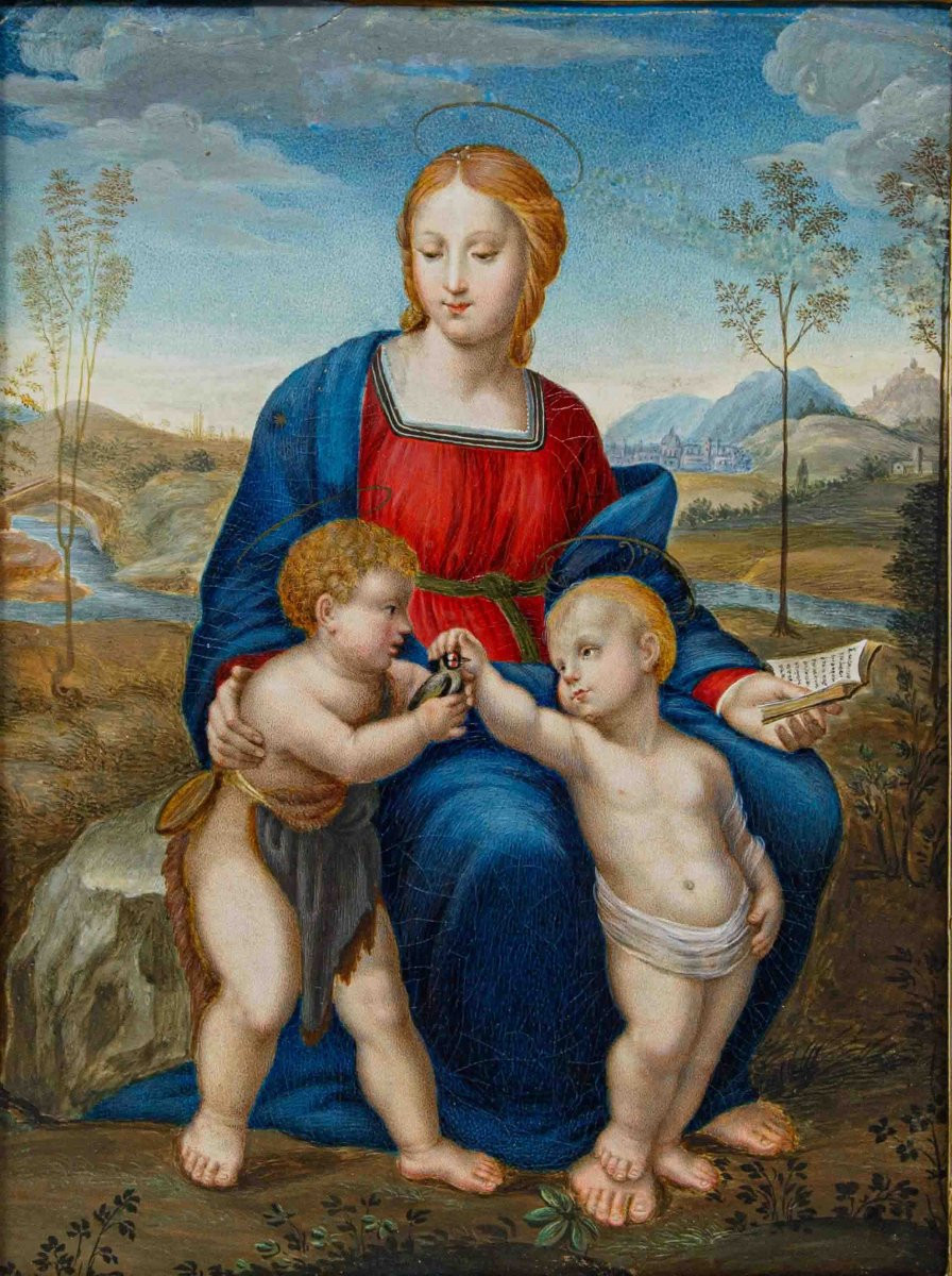XVIII secolo, Madonna del Cardellino-photo-3