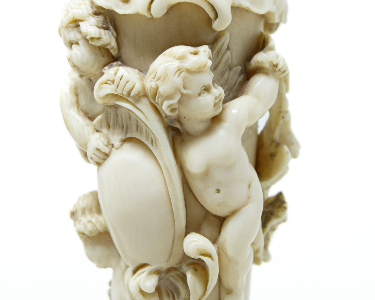 Joseph Rodgers & Sons, Sheffield (UK), 1923, Candelieri con putti alati-photo-7