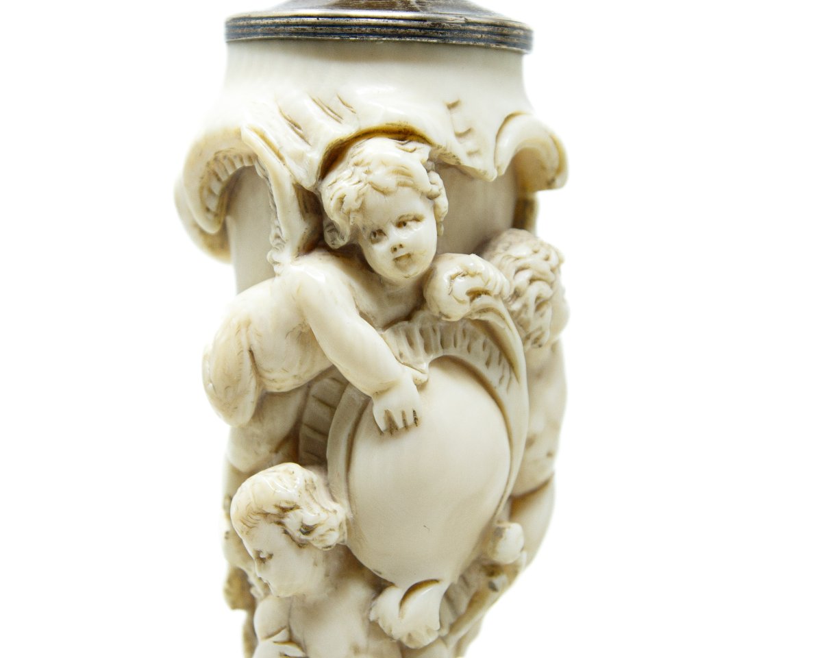 Joseph Rodgers & Sons, Sheffield (UK), 1923, Candelieri con putti alati-photo-8