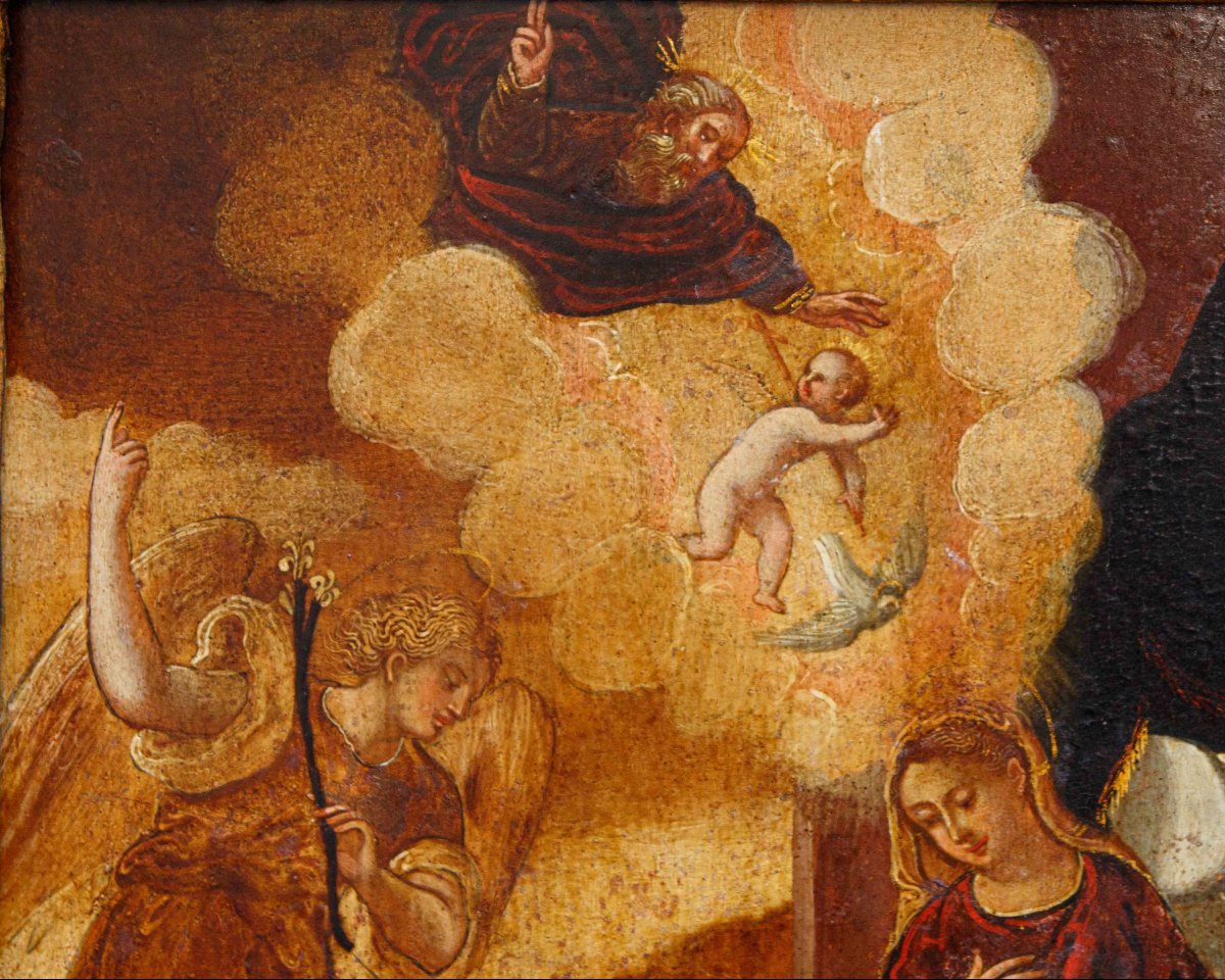 Scuola dalmata, XVII secolo, Annunciazione-photo-1