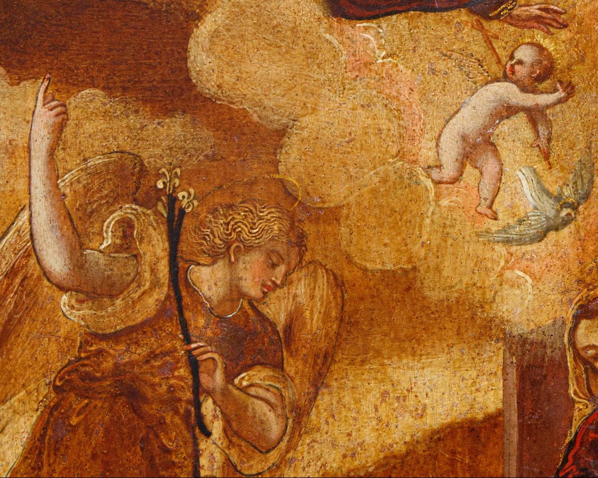 Scuola dalmata, XVII secolo, Annunciazione-photo-2