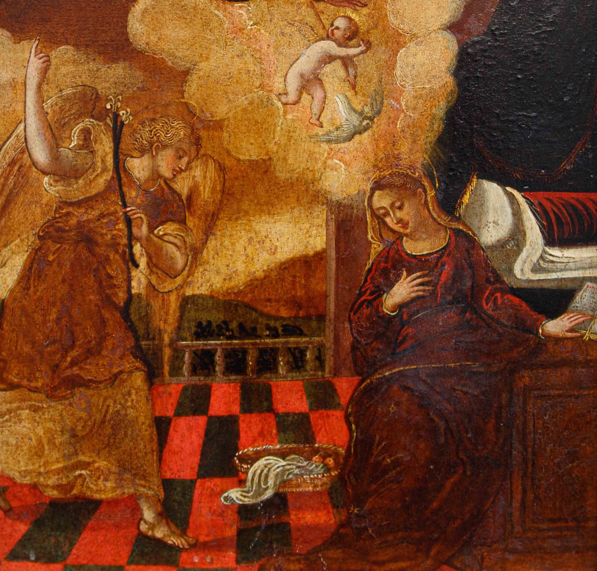 Scuola dalmata, XVII secolo, Annunciazione-photo-3