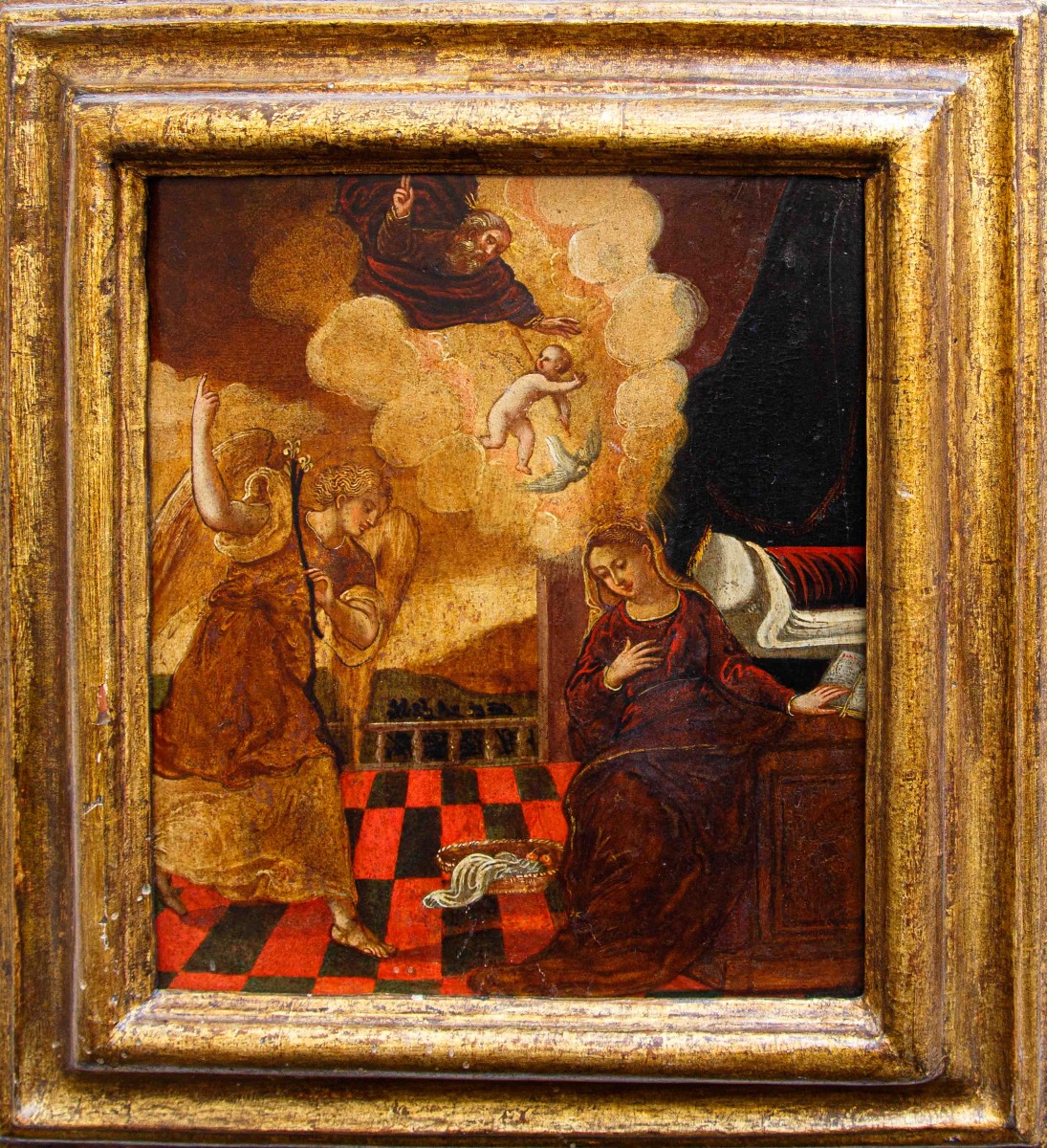 Scuola dalmata, XVII secolo, Annunciazione