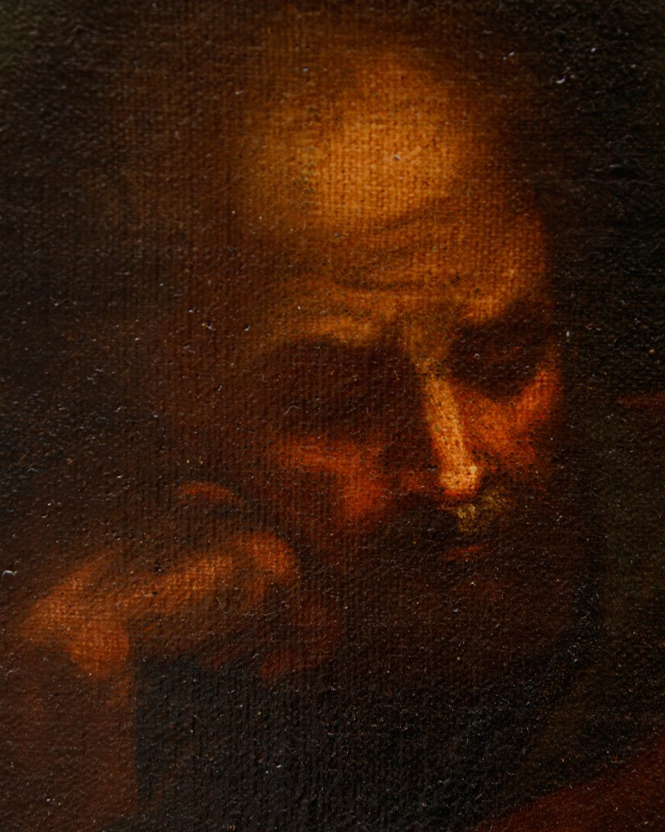 Seguace di Raffaello Sanzio (Urbino, 1483 – Roma, 1520), Sacra famiglia-photo-8