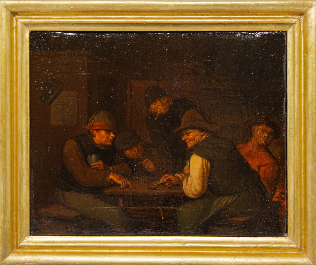 Egbert van Heemskerck (Haarlem, 1634 - Londra, 1704), bottega di, Scene di osteria-photo-1