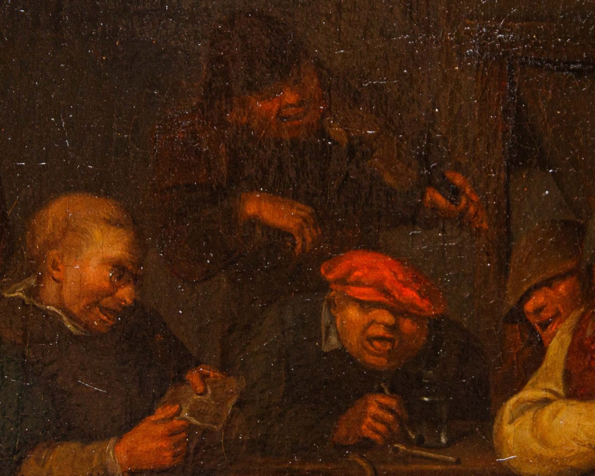 Egbert van Heemskerck (Haarlem, 1634 - Londra, 1704), bottega di, Scene di osteria-photo-5