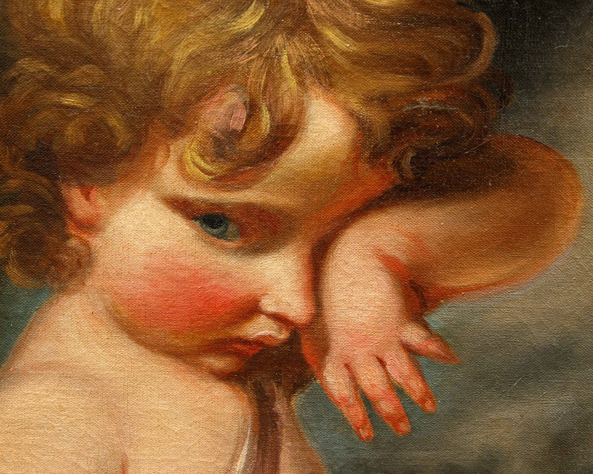 Joshua Reynolds (Plympton, 1723 – Londra, 1792), Seguace di, Educazione di Cupido-photo-2