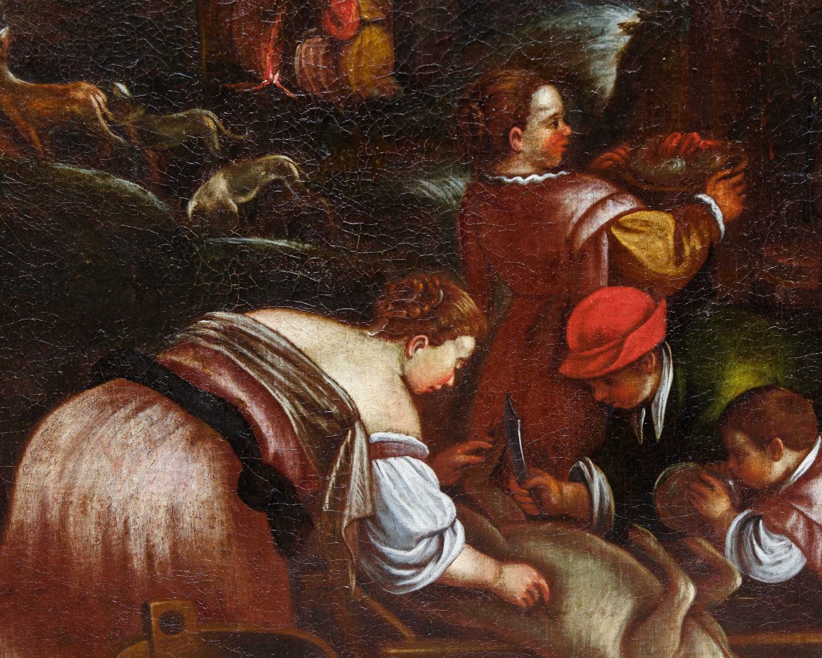 Bottega di Leandro dal Ponte detto Leandro Bassano (1557 – 1622), Il mese di dicembre-photo-2