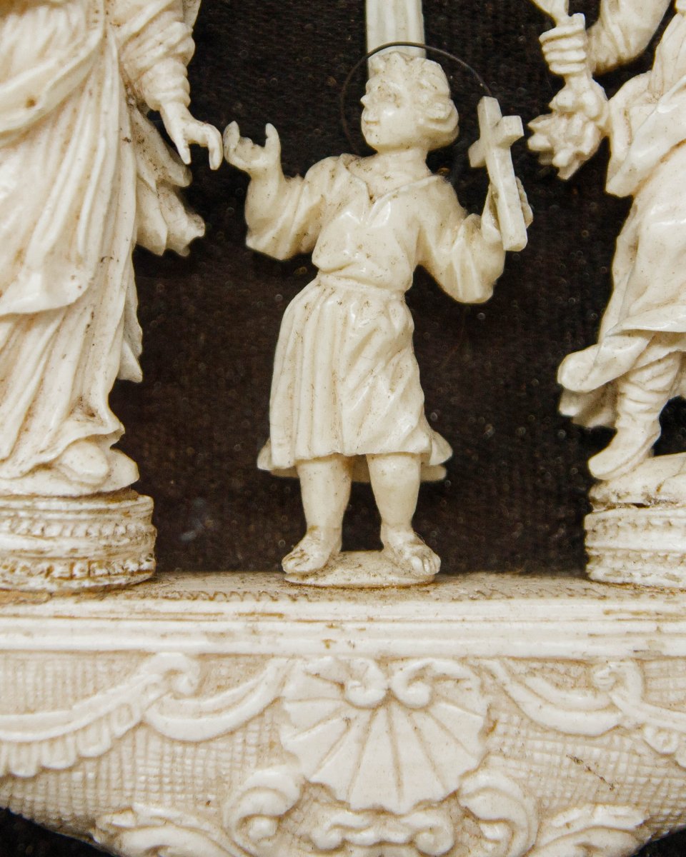 Scultore trapanese del XVIII secolo, Sacra Famiglia-photo-3
