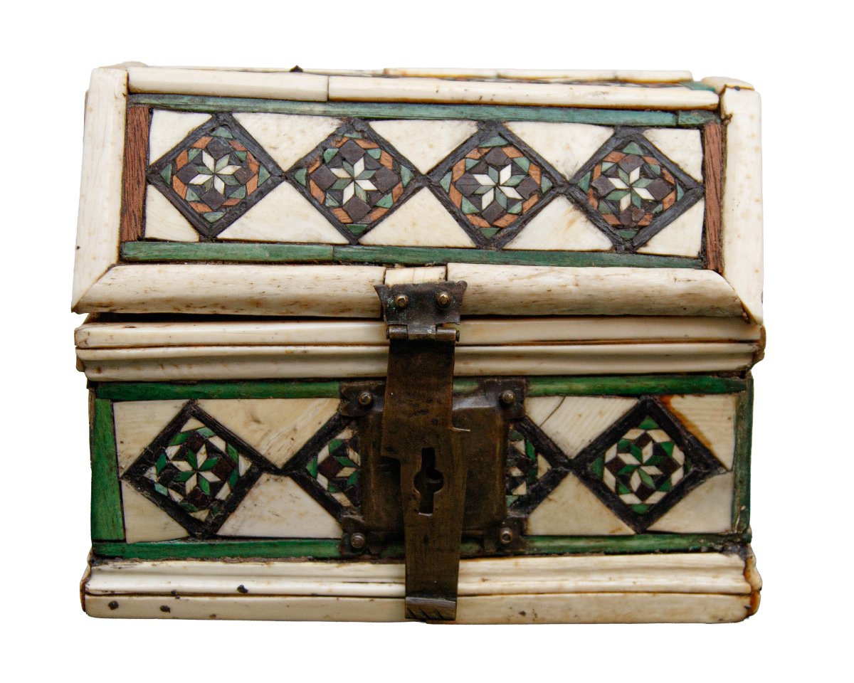 XVI secolo, Bottega degli Embriachi, Venezia o Firenze, Cassettina-photo-2