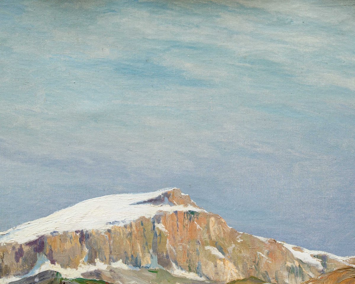 Leonardo Roda (1868 - 1933), Veduta Montana-photo-7