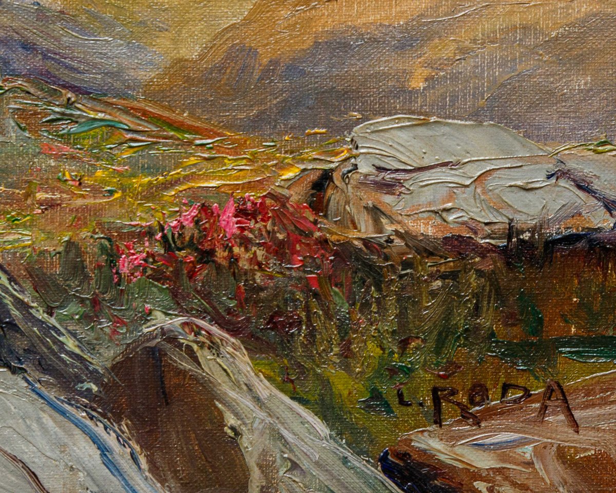 Leonardo Roda (1868 - 1933), Veduta Montana-photo-8