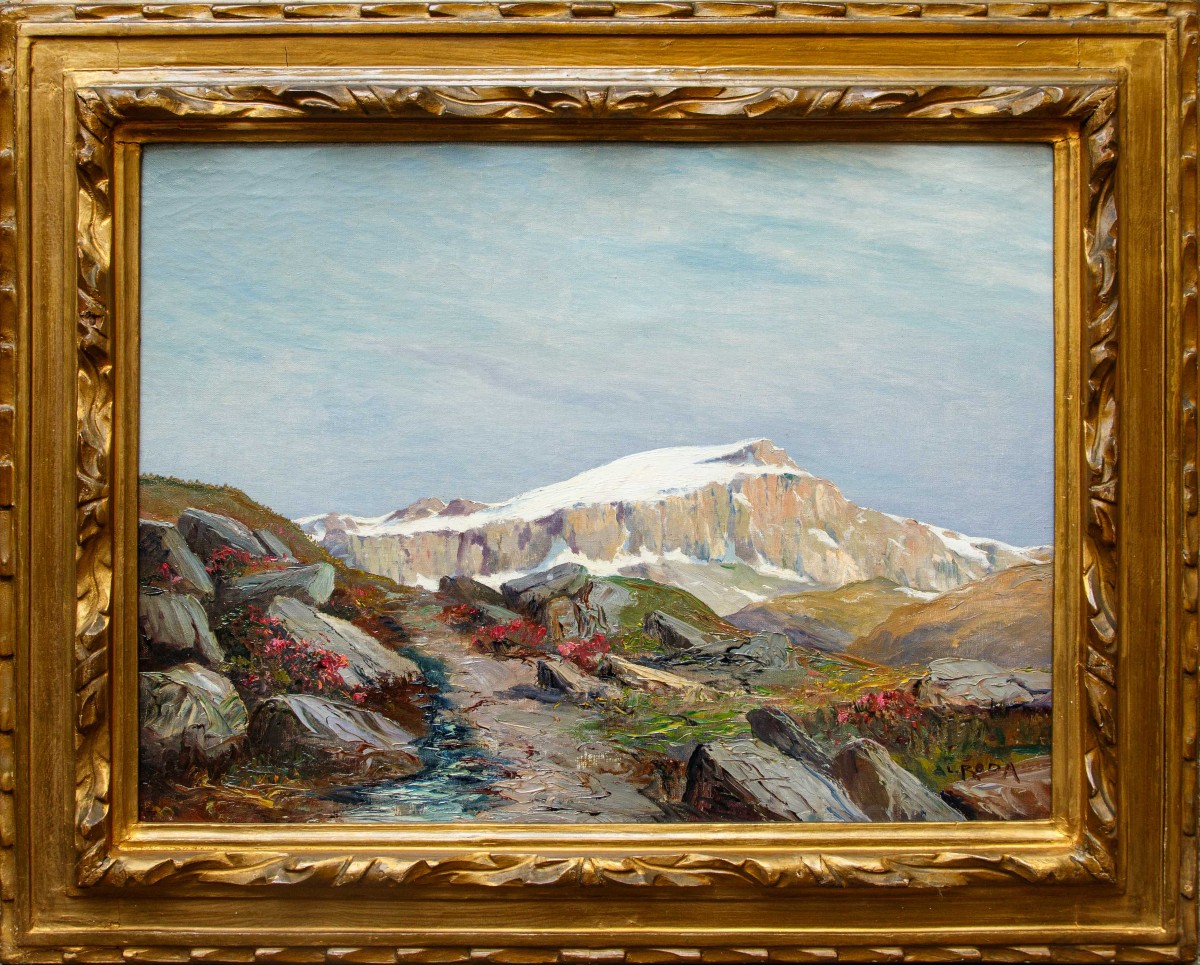Leonardo Roda (1868 - 1933), Veduta Montana