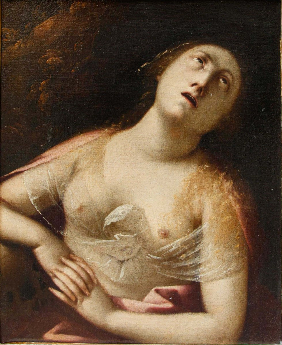 Bottega di Francesco Cairo (Santo Stefano in Brivio, 1607 – Milano, 1665), Maddalena penitente-photo-3