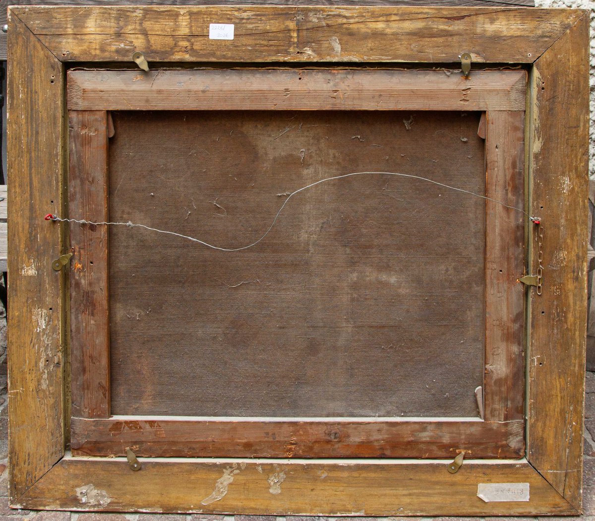 Pittore veneziano del XVII secolo, Capriccio architettonico-photo-2