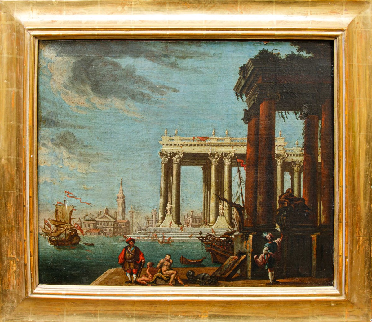 Pittore veneziano del XVII secolo, Capriccio architettonico