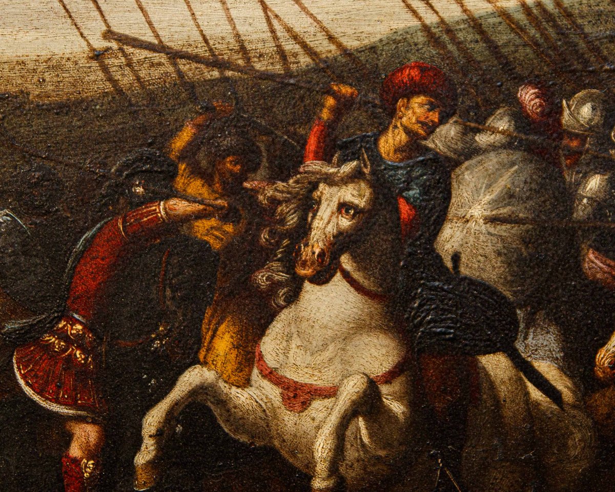 Antonio Tempesta (Firenze, 1555 – Roma, 1630) attr., Scene di battaglia  -photo-5