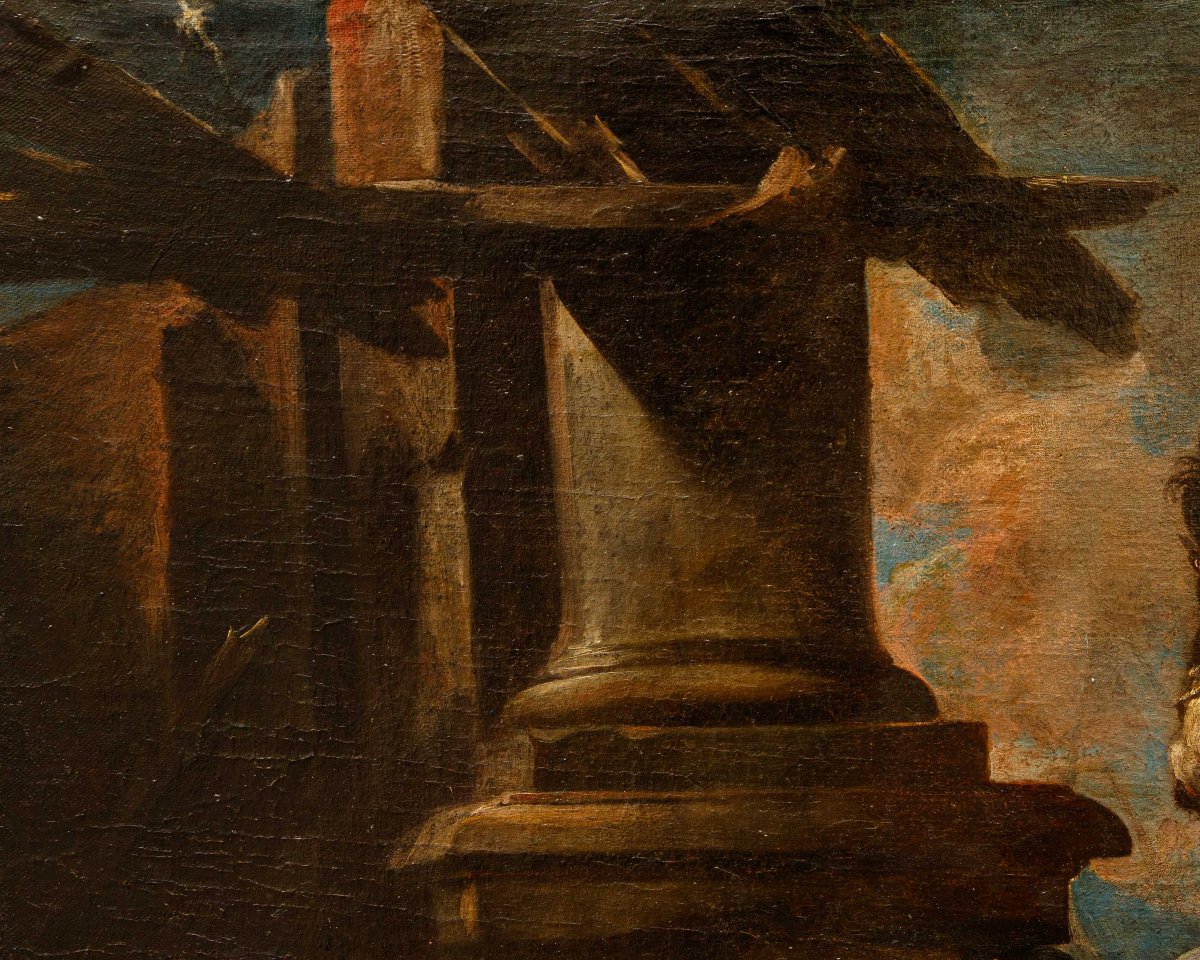 Scuola Napoletana del XVII – XVIII secolo, Adorazione dei Magi-photo-8