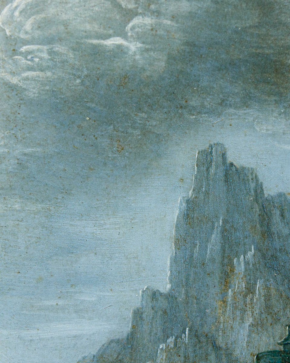 Denys Calvaert (1540, Anversa – 1619, Bologna), bottega di, Sacra Famiglia-photo-4