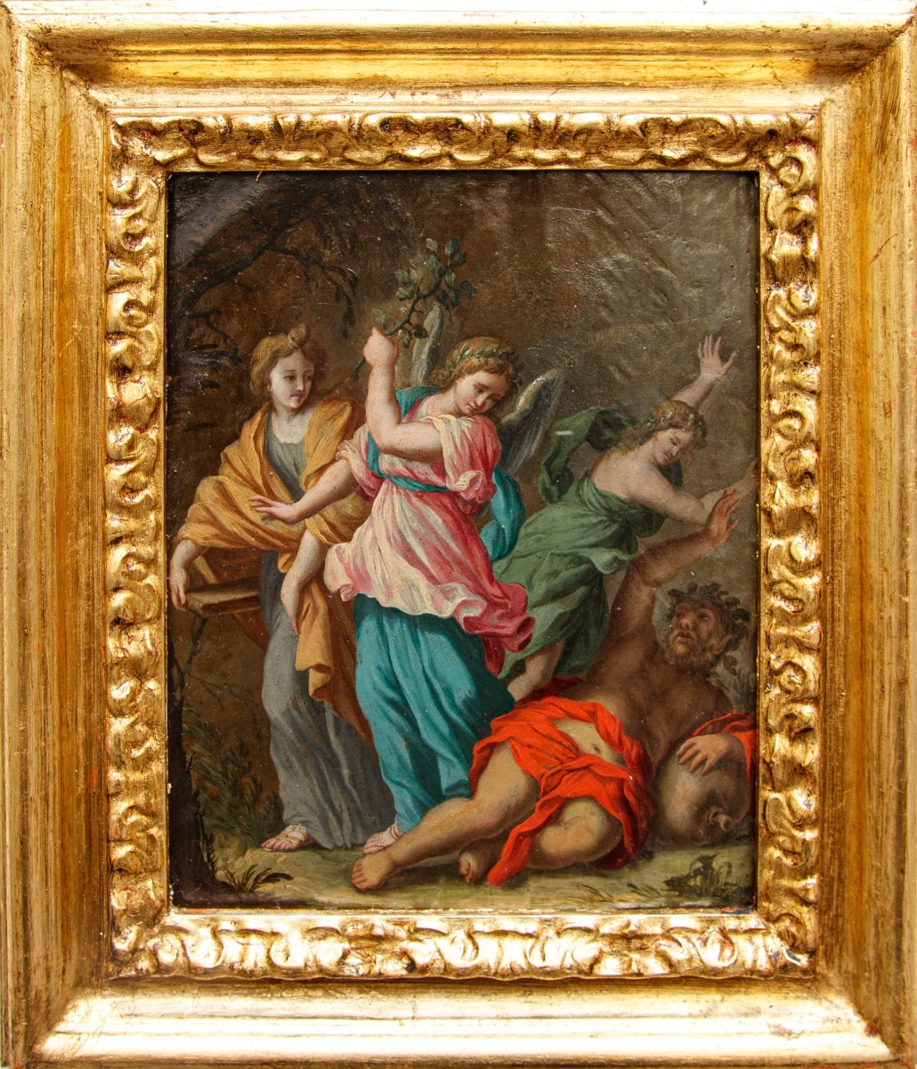 Scuola veneta, XVIII secolo, Baccanale o Trionfo della Virtù