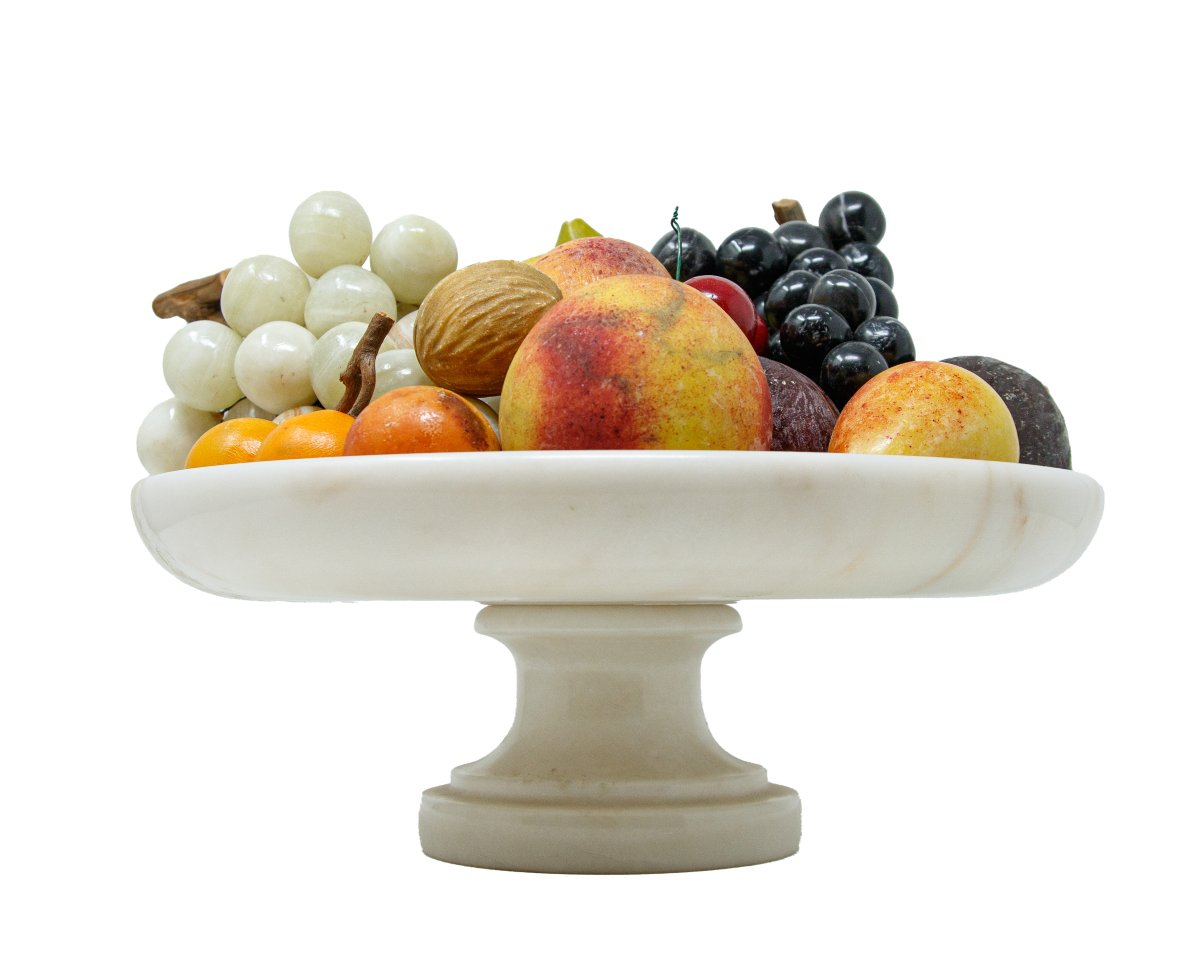 XVIII secolo, Alzata con frutta-photo-2