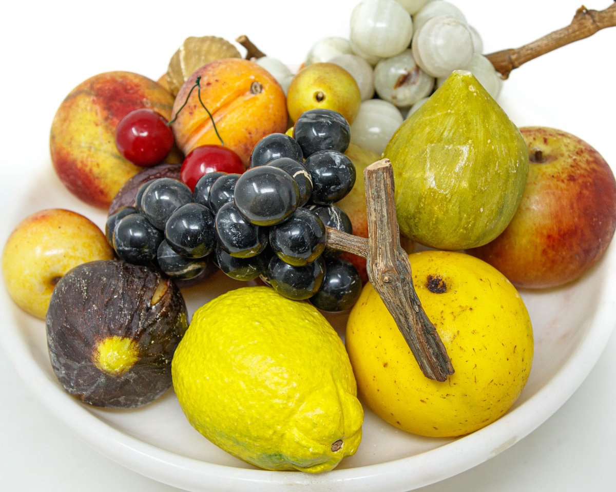 XVIII secolo, Alzata con frutta-photo-4